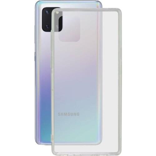 Mobile Phone Case with TPU Edge Samsung Galaxy Note 10 Lite Contact Flex Transparent