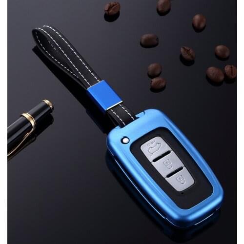 Key Case Set for Hyundai Langdong Ix35 Auto Key Shell Set Sonata 8 KIA Chi Pao K2 Forte 5 Key Chain
