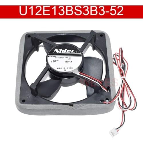 New for U12E13BS3B3-52 J23 DC 13V 0.03A 13CM ball bearing Refrigerator waterproof static cooling fan