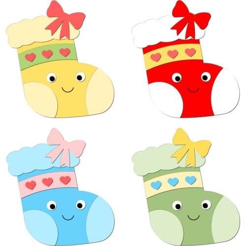 New socks Wooden Die Scrapbooking C2718 Cutting Dies Multiple Sizes