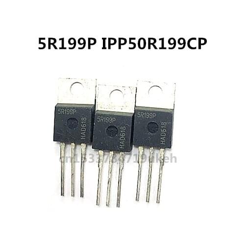Original 5pcs/ 5R199P IPP50R199CP TO-220 550V 11A