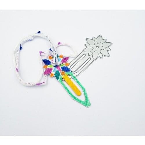 PANFELOU Flower fairy wand bookmarks metal craft paper die cutting dies Scrapbooking/DIY Valentines Day Embossing mould Easter