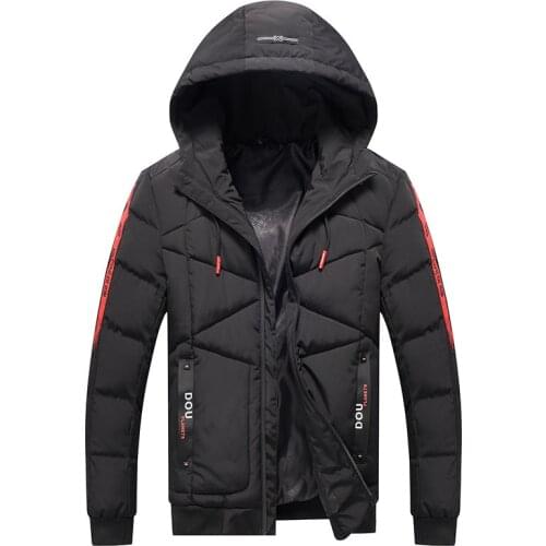 Winter Men Parkas Warm 2020 Casual Mens Thicken Coat Waterproof 2020 Hooded Jackets Zipper Outwear Men Jaqueta Masculina