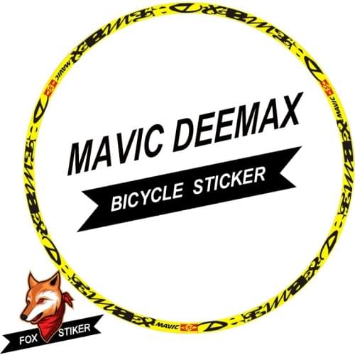 26er 27.5er 29er MTB Rim Wheel Sticker Cycle Reflective Mountain Bike Wheels Decal