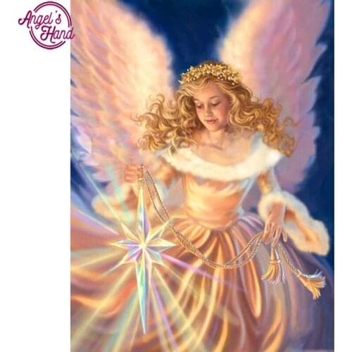 5D DIY diamond embroidery angel girl diamond painting Cross Stitch full drill Rhinestone mosaic home decoration gift