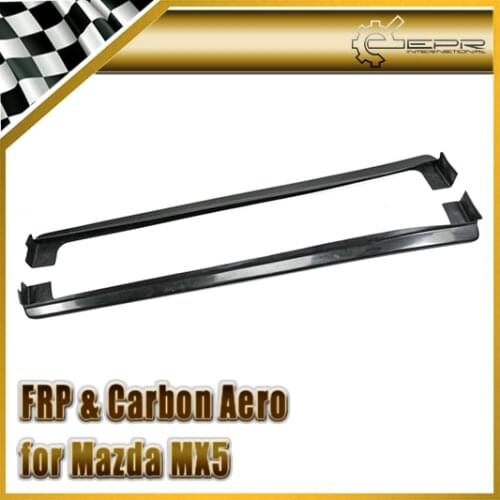 Car-styling FRP Fiberglass Roadster Odula Side Step Fiber Glass Door Skirt Fit For Mazda MX5 ND5RC Miata