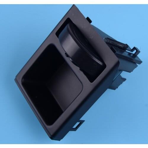 Beler ABS Black Center Console Coin Holder Oddments Tray Coins Box fit for BMW E46 M3 51168217957