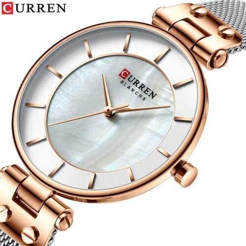 CURREN Women Watches Japan Quartz Wristwatch Fashion Creative Ladies Bracelet Watch New Waterproof Clocks Gift orologio donna #a