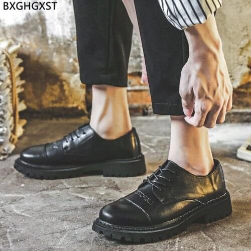 Black Dress Shoes Mens Fashion Casual Business Shoes Men Luxury Brand Oxford Mens Designer Shoes Office 2021 Sapato Masculino