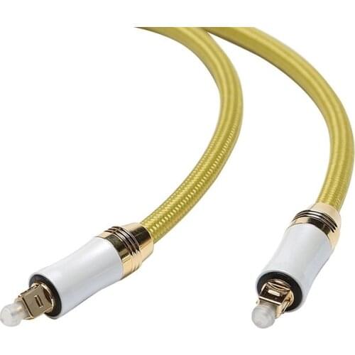 Digital Audio Extension Wire Optical Audio Cable SPDIF Optical Fiber Square to Square Mouth For TV BOX Amplifier Cable 10m 20m