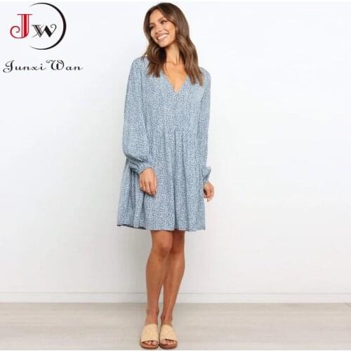 Junxi Wan Loose Summer Dresses