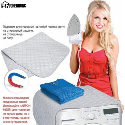 SHENHONG Ironing Mat Board Folding Portable Ironing Pads Tabua De Passar Roupa Cover Easy To Carry Travel Essential