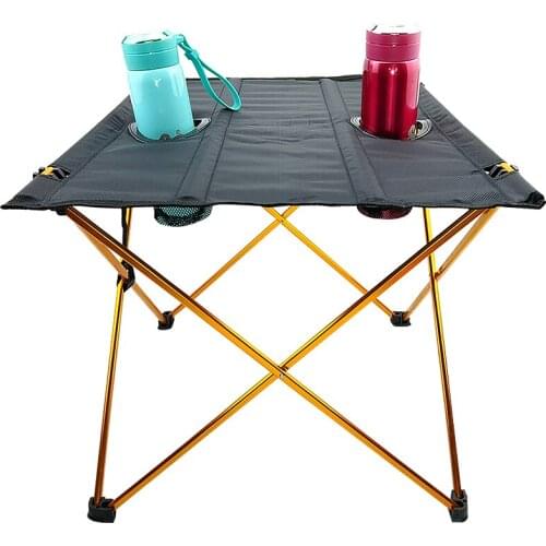 Naturehike Outdoor Ultralight Camp Folding Dining Table Oxford Cloth Portable Durable Camping Picnic Camping Table