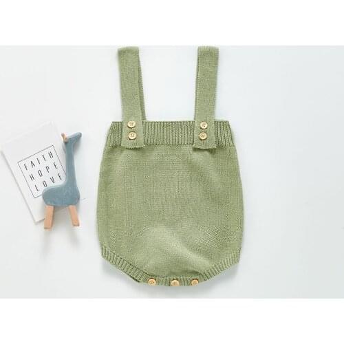 Summer Solid Rompers Newborn Infant Baby Girls Boy Outfit Cotton Romper Jumpsuit Bebe Kids Ropa Sleevless Casual Clothes