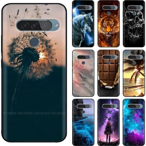 Soft Silicone Case for LG G8 ThinQ Case Cartoon Cute Soft Silicon TPU Back Cover Coque for LG G8s ThinQ Phone Bumper Cases