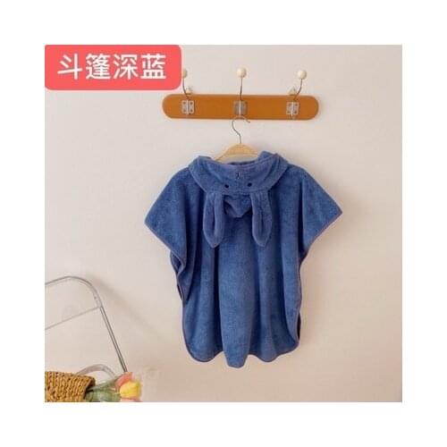 Soft Baby Bath Towel Blanket Newborn Hooded Towels Absorbent Quick Drying Beach Cloak Shawl Swimming Changing Robes For Kids