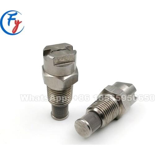 Ss 304 hvv-l flat fan nozzle with filter,hvv-l stainless steel vee jet flat spray nozzle, ss 304 hvv flat fan nozzle with filter