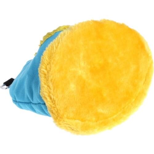 New Parrot Nest Plush Warm Winter Hammock Pet Bird Hanging Swing Bed Cave 3 Size