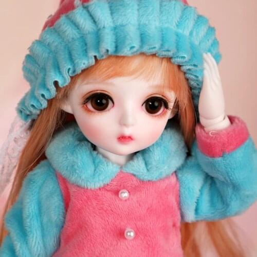 New Arrival Full Set 1/6 BJD Doll LOVELY Lina Miu Resin Joint Doll Baby Girl Birthday Christmas Gift Present
