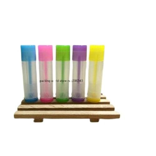 5G plastic PP tube for lip gloss / lip balm or lip wax/ lip color can be used for cosmetic packing