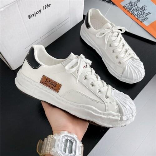 BH001 Student All-match Breathable Casual Shoes Hong Kong Style Shell Toe Sports Shoes