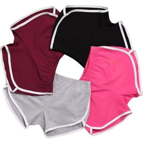 Women Sexy Short Pant Casual Lady All- Loose Solid Soft Leisure Female Workout Waistband Skinny Stretch Beach Shorts New 2021