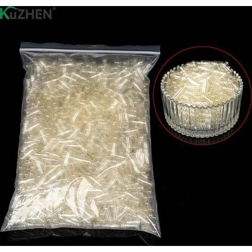 1000Pcs Empty Hard Gelatin Capsule Clear Gel For Medicine Pills Refill Storage Size 0# Empty Gelatin Capsule Gelatin Capsule