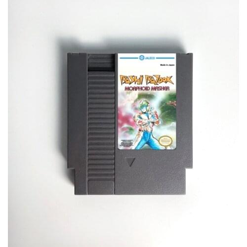 Bashi Bazook - Morphoid Masher - Game Cartridge For NES Console 72 Pins 8bit