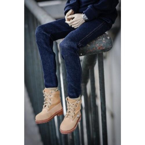 BJD DOLL Dark Jeans Pants Trousers Outfits Clothing For 1/4 Male 1/3 SD17 70cm24" Tall SD DK DZ MSD AOD DD Doll Wear