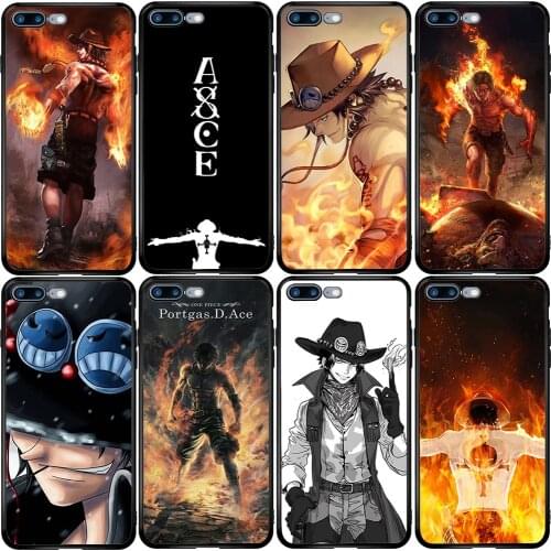 Cover Case for Huawei Honor Nova 4 5 6 7 SE Mate 9 10 20 30 P10 P20 P30 P40 Lite E Pro Plus One Piece Portgas D. Ace