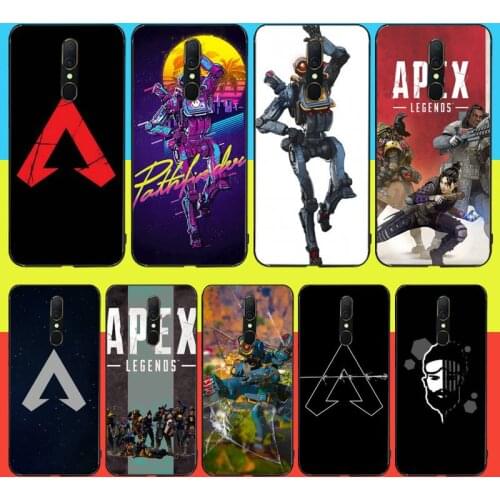 PENGHUWAN Hot game Apex legends TPU black Phone Case Cover Hull For Oppo A5 A9 2020 A11x A71 A73S A1K A83 case