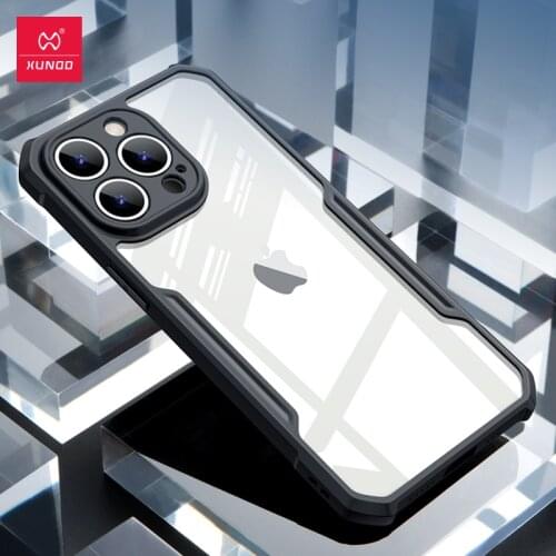 For iPhone 13 Pro Case, Xundd Shockproof Case For iPhone 13 Pro Max Mini Case Funda Transparent Matte Airbag Bumper Phone Cover