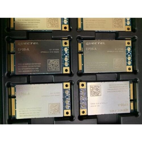 EP06-A EP06-E LTE-A Cat 6 Mini PCIe Module LTE-A Cat 6 Module With Mini PCIe Factor For EMEA/APAC1/Braz/North America/Mexico