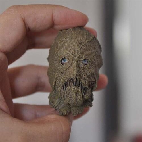 Delicate 1/6 Gotham Villain Scarecrow Jonathan Crane Head Sculpt Fit 12" Figure