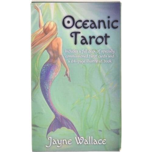 78pcs Oceanic Tarot: Includes A Full Desk Of Specially Commissioned Tarot Cards Electronic Guide Book Game Toy Board Game