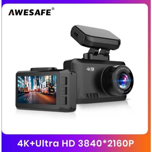 4K Dash Cam Gesture Photo WiFi Car Camera Dashcam 3840*2160P 30FPS Ultra HD DVR Video Recorder GPS Tracker Dashcam