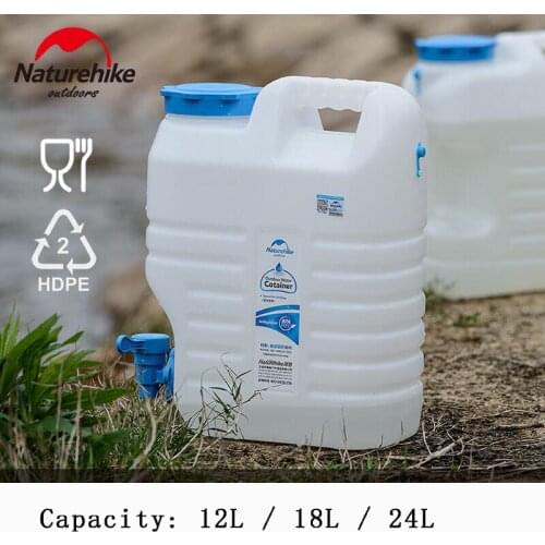 Naturehike Outdoor Camping Climbing Hiking sports water storage bucket bladder drinking water bucket container Food grade PE