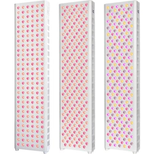 Beauty equipment 660nm 850nm 500W dual switches intelligent timer red light and near infrared light therapy