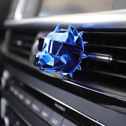 Creative Bulldog Car Decoration Auto Geur Clip Fragrance Scent Voiture Air Freshener Car Perfume Car Diffuser Drop Shipping