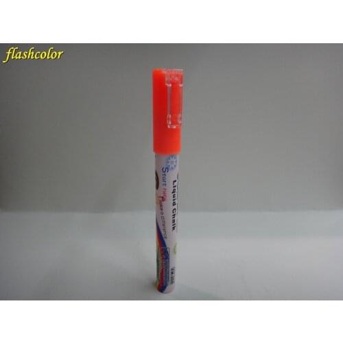 Flashcolor Highlighter ORANGE Neon Liquid Chalk Marker pen for board sign 3MM 1pcs