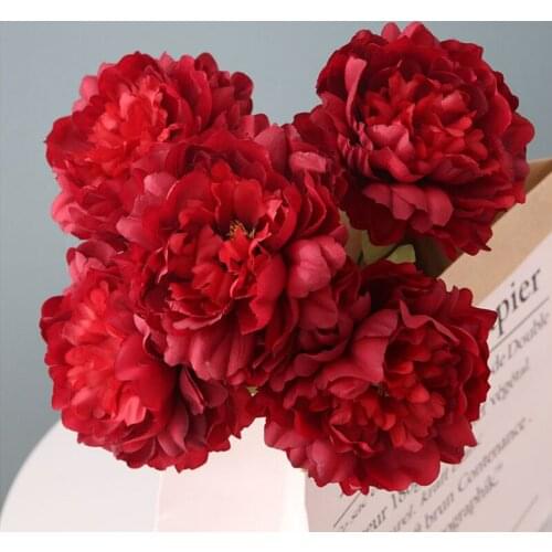 Melsnajsd Artificial Peonies