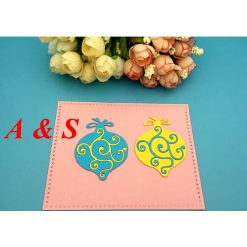 S21 METAL CUTTING DIES Christmas Ball Scrapbook card paper craft party decoration embossing stencil cutter