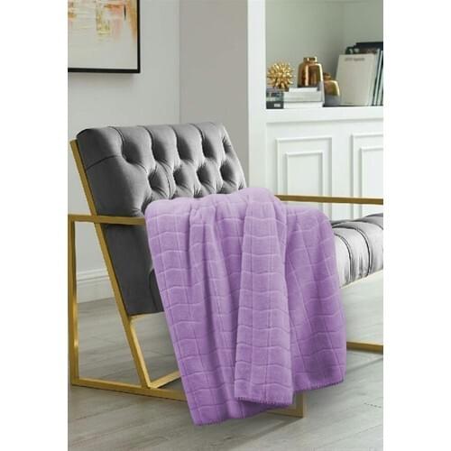 Ephemeris Soft Single Sofa Blanket-Stone Lilac