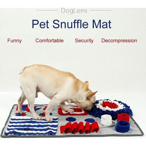 For Dog Snuffle Mat New Disign Washable Slow Feeding Machine Dogs Cat Food Mats Relieve Stress Pet Activity Training Blanket Big