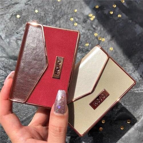 Fashion Weekly Magazine Shining Eye Shadow Textured Leather Matte Glitter Shimmer Nude Long lasting Pigment Beauty Eye Makeup