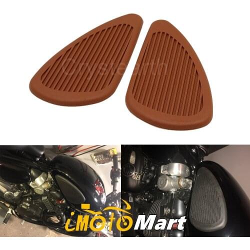 Anti slip Tank Pads Gas Knee Grip Traction Pads Side Decals Protector Sticker For Honda Yamaha Suzuki Kawasaki Harley Cafe Racer