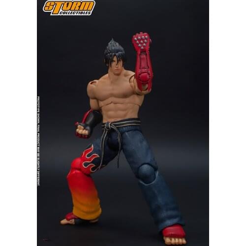 YD Storm Toys 1/12 Jin Kazama BNTK03 6'' Male Soldier Action Body Full Set Dolls For Collection