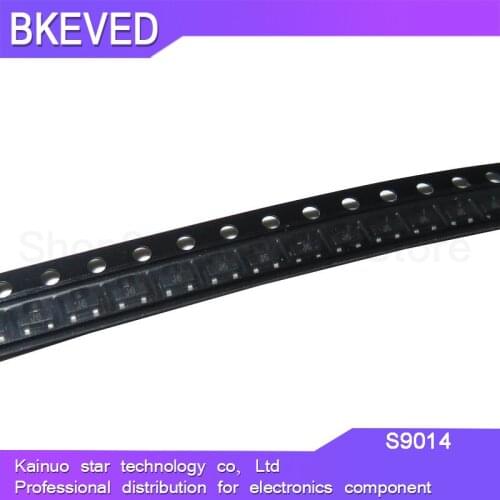 100PCS S9014 SOT23 9014 SOT SMD J6 SOT-23 new transistor