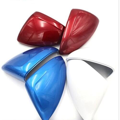 For Chevrolet Cruze 2017 2PCS Car Side Door Rearview Mirror Protect Frame Cover Trim Replacement Case Shell Car Styling