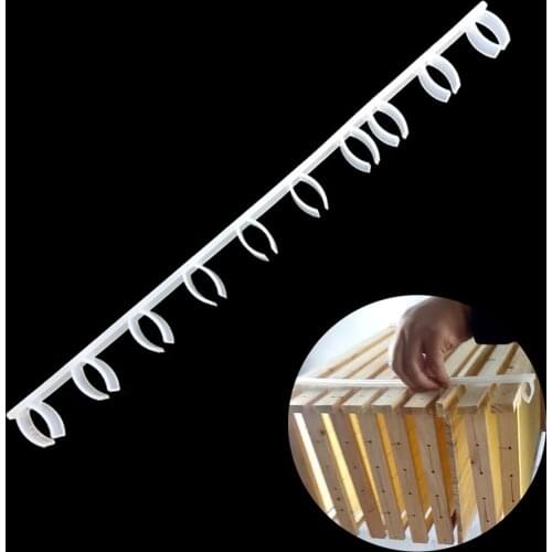 2PCS New Type Hive Holder Frame Interval Nest Boxes Card Plastic Beehive Transfer Apiculture Slot Bee Tools Equipment Supplies